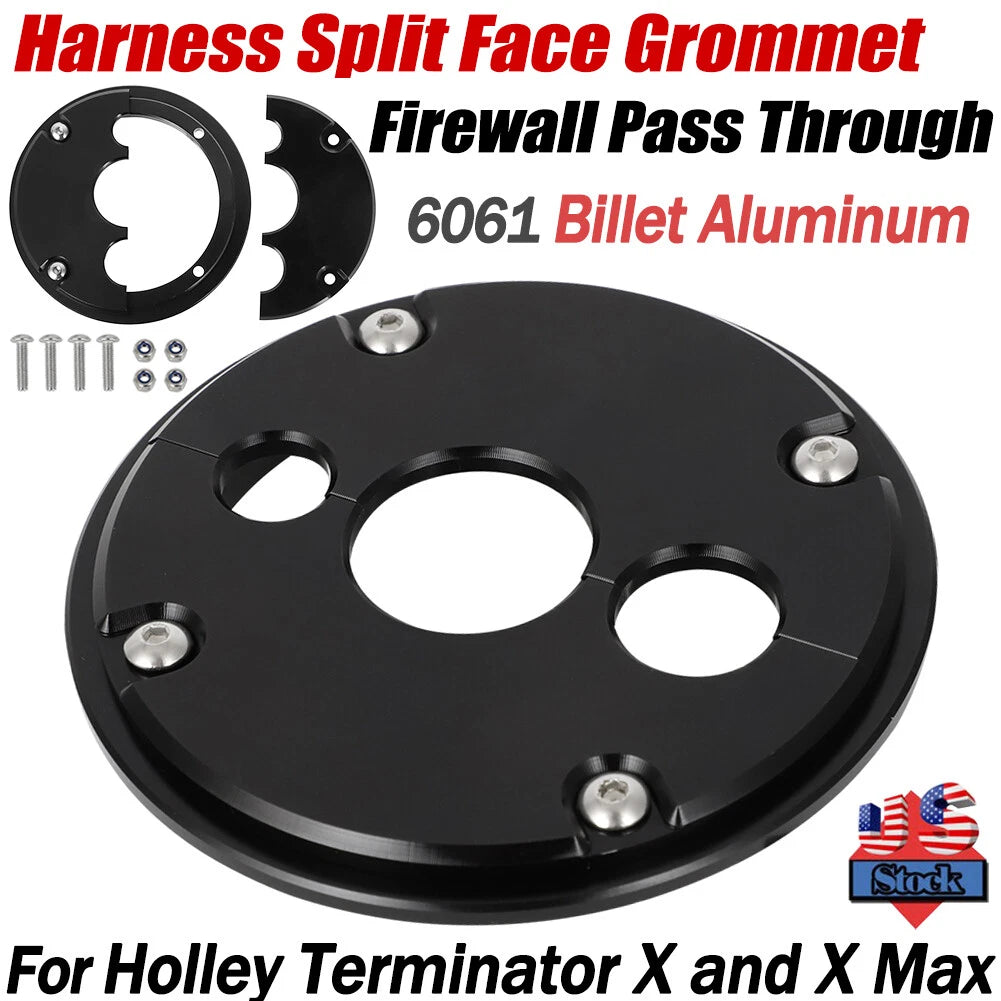 3 Hole Aluminum Grommet for Holley Terminator X Firewall LS Harness