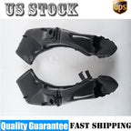 Ram Air Intake Tube Ducts for Honda CBR1000RR (2012–2015) Unpainted Raw Black