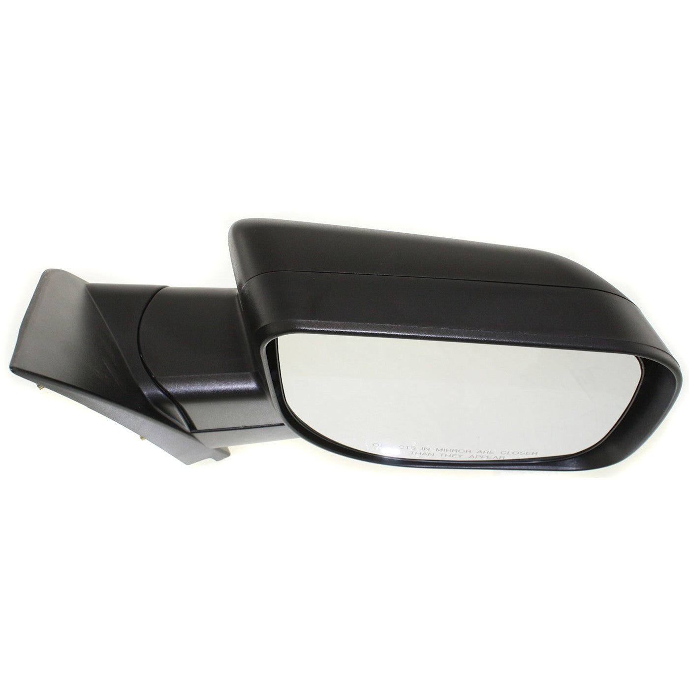 Manual Mirror for Nissan Titan (2004–2015) Passenger Side Folding Black