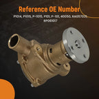 Raw Water Pump for Sherwood P1015 P101 Pleasurecraft (RA057031, RP061017)