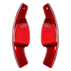 Carbon Fiber Steering Wheel Paddle Shifter Extensions for Audi RS5 (2021)