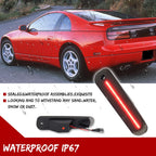 Smoked LED Rear Side Marker Lights for Nissan 300ZX Z32 (1990–1996)