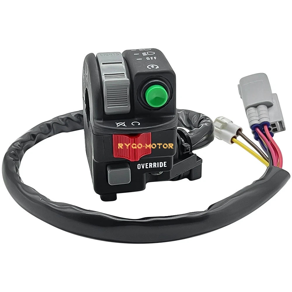 Left Handlebar Start Switch for Kawasaki Brute Force 750 4x4i (2012–2021)