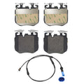 Set of 4 Brembo Front Low-Met Brake Pads with Wear Sensor for BMW G05 G06 G07 (2019–2023)