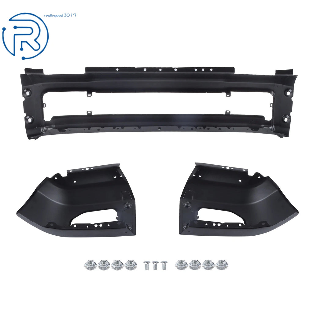 Split Black Front Bumper for Ford F-250/350 Super Duty (2020-2022)