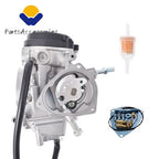 Carburetor & Fuel Petcock Valve Switch for Suzuki QuadRunner 250 (1991–1998)