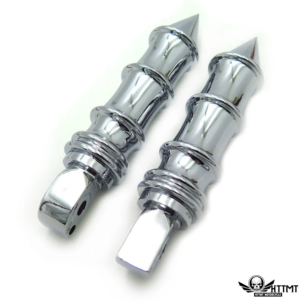 Spike Bamboo Footpegs for Suzuki Boulevard C90 (2013–2015)