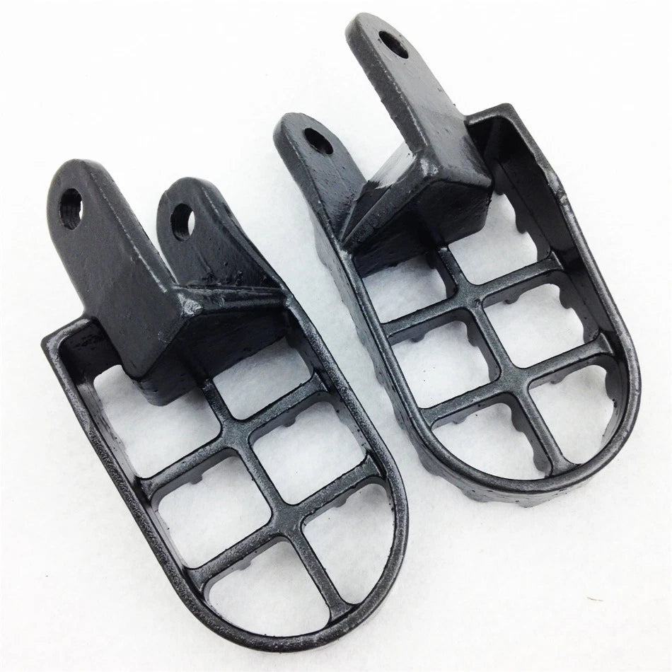 Gunmetal Grey MX Foot Pegs for Honda CR80R CR80R Expert CR85R CR85R XR650R (1996–2023)