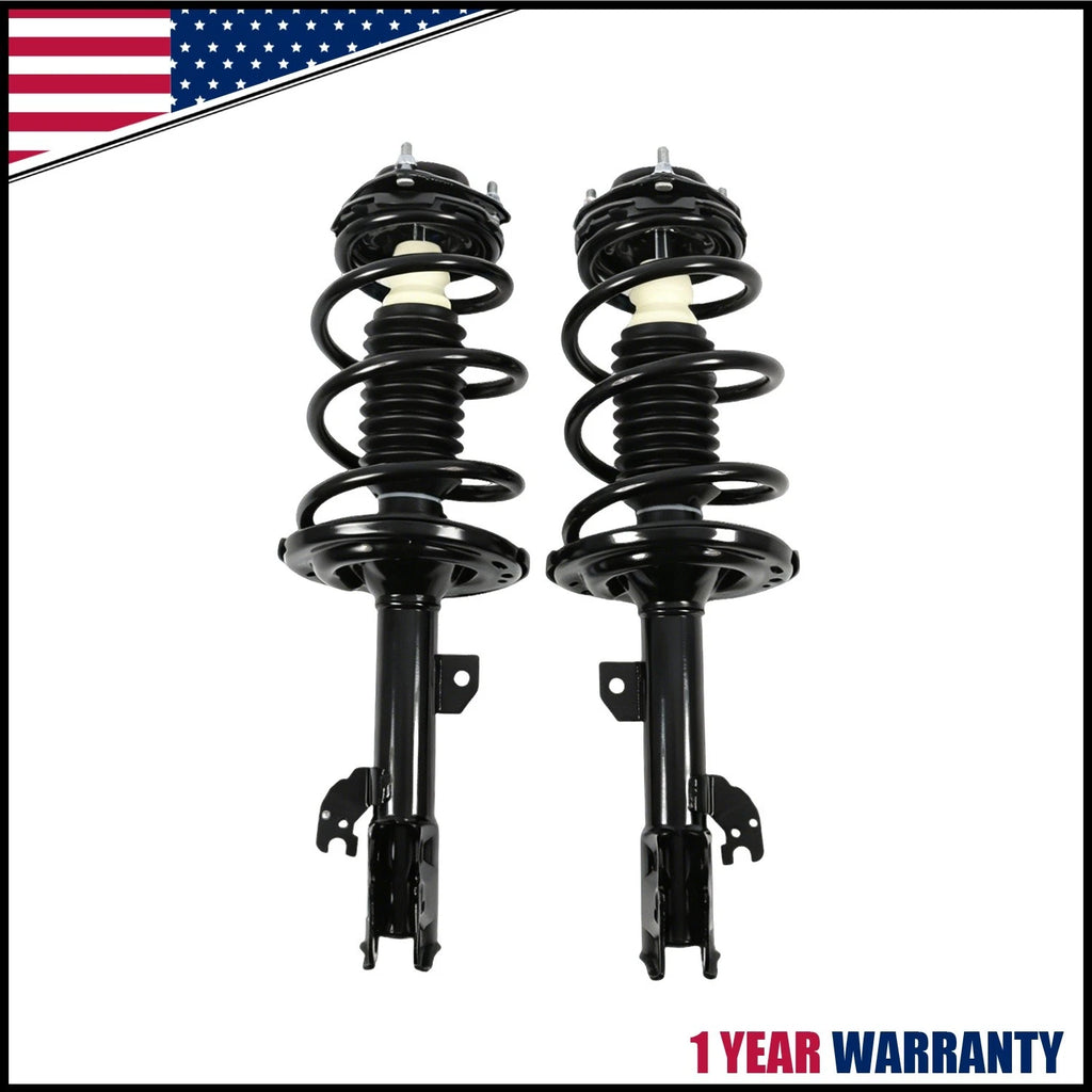 Pair Front Struts Shocks with Coil Spring Assembly for Toyota Sienna (2011–2014)