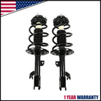 Pair Front Struts Shocks with Coil Spring Assembly for Toyota Sienna (2011–2014)