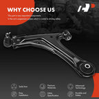 Front Left Lower Control Arm w/ Ball Joint for Chevy Cavalier Pontiac (1995-2005)