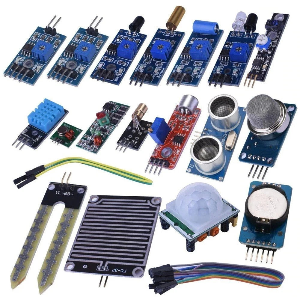 16 Module Sensor Learning Kit for Arduino Nano Pi