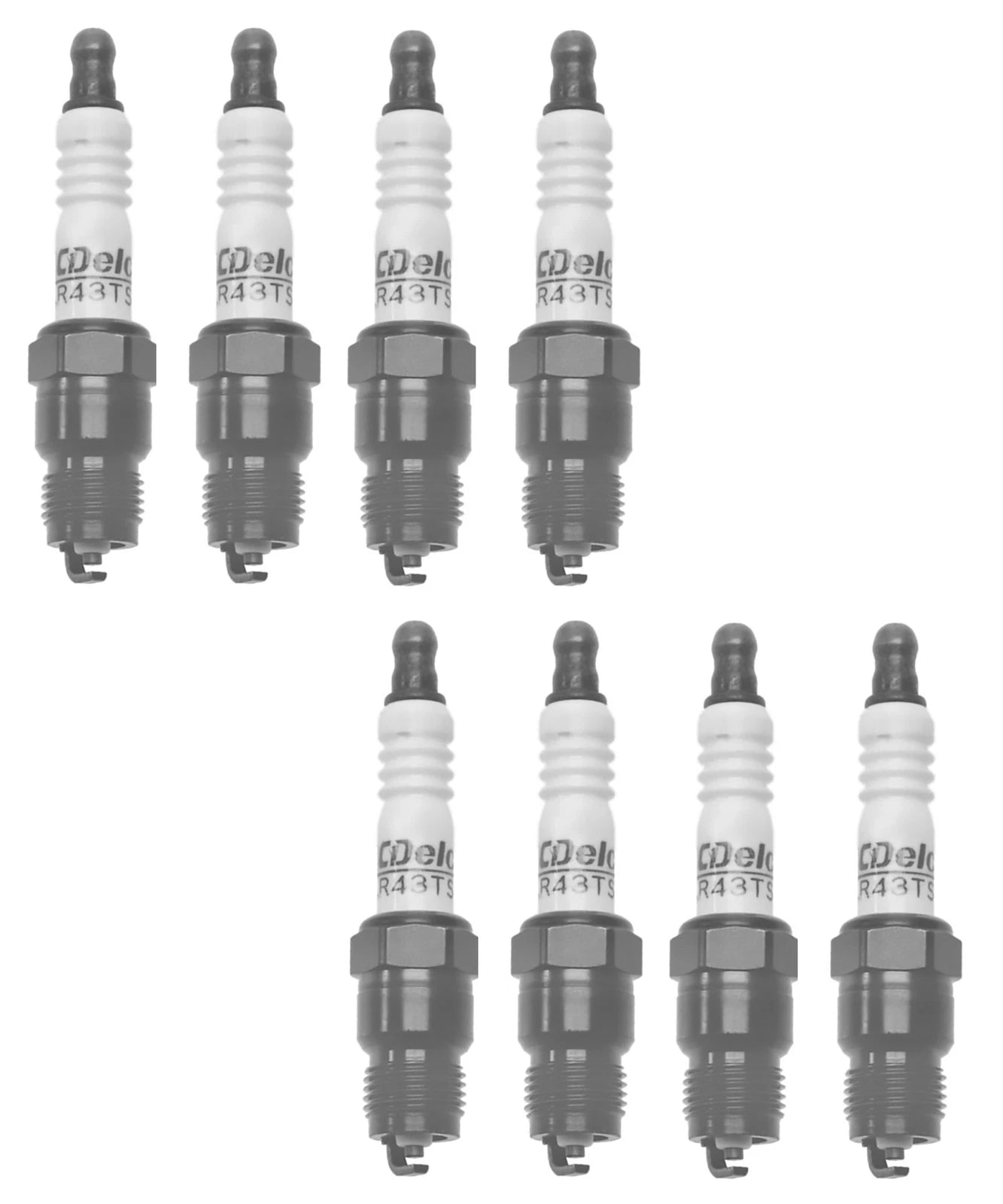 Set of 8 Spark Plugs for Chevy C10 G20 K10 GMC Jimmy Pontiac Firebird V8