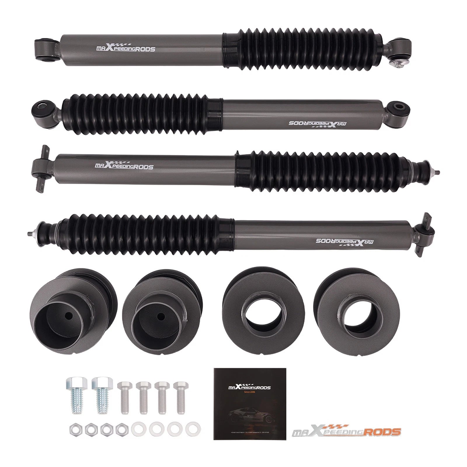 2" Suspension Lift Kit with Shocks for Jeep Grand Cherokee WJ (1999–2004)
