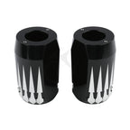 Aluminum Upper Fork Slider Covers for Harley Street Glide Road King (1984–2013)