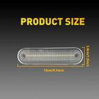 Clear Front and Rear Side Marker Lights for Mazda Miata MX-5 (1990–2005)