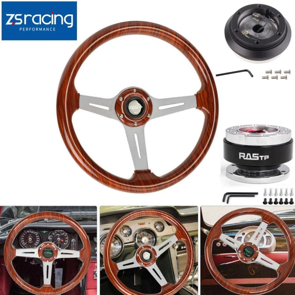 Steering Wheel with Short Hub Adapter for Honda Civic (1996–2000)