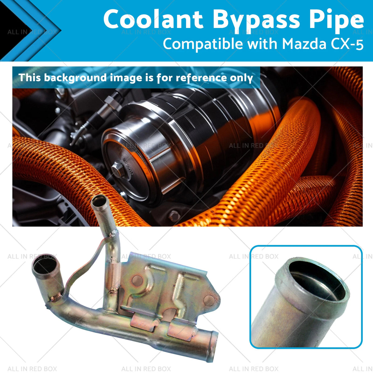 Coolant Bypass Pipe for Mazda CX-5 3 6 2.2 Diesel (2012–2018) SH20-15-290A