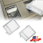 Set of 2 Overhead Console Lamp Light Lens for Jeep Dodge Chrysler (2005–2020)