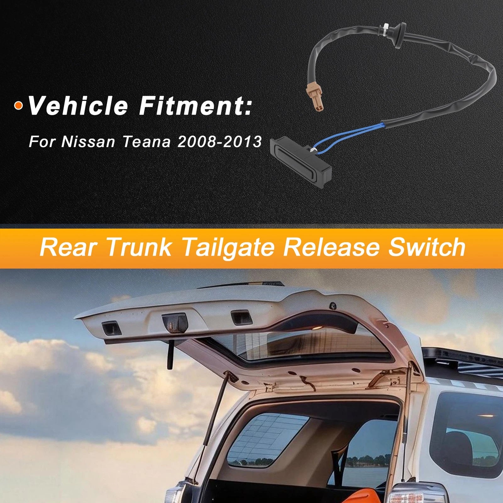 Tailgate Trunk Release Switch for Nissan Teana (2008–2013) No. 25380JN20A