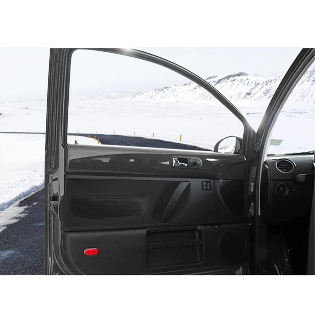 L&R Door Panel Insert Card Leather Cover for Volkswagen Beetle (1998–2010)