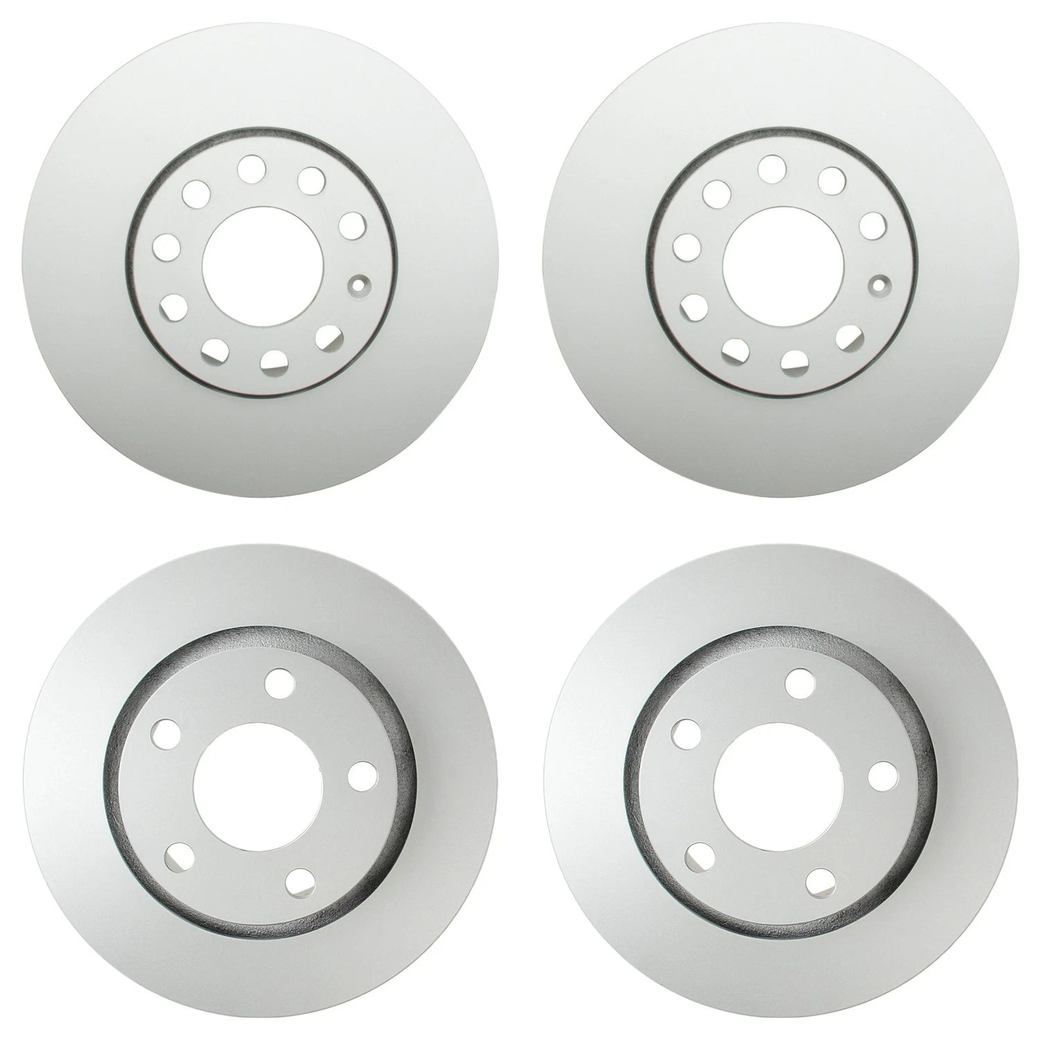 Hella Brake Rotors Kit for Audi A6 Quattro (288mm Front, 269mm Rear)