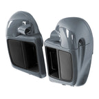 Lower Vented Fairings Speaker Pod for CVO Street Glide (2014–2024) Gunship Gray