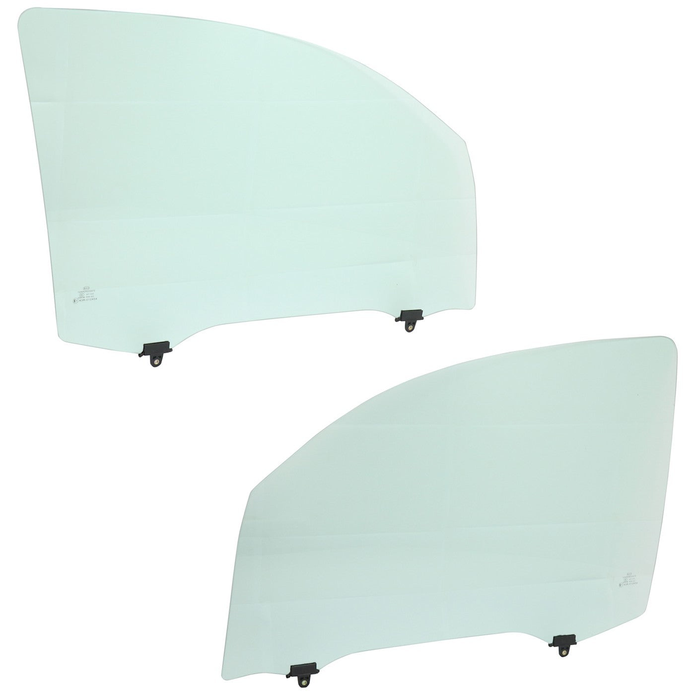 Set of 2 Front Door Glasses for Sequoia