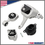 Set of 4 Motor & Transmission Mounts for Nissan Altima 2.5L
