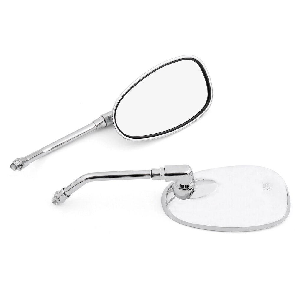 10 mm Motorcycle Rear View Mirrors for Yamaha XV1100/535/750 SR125/185/250 SRX600