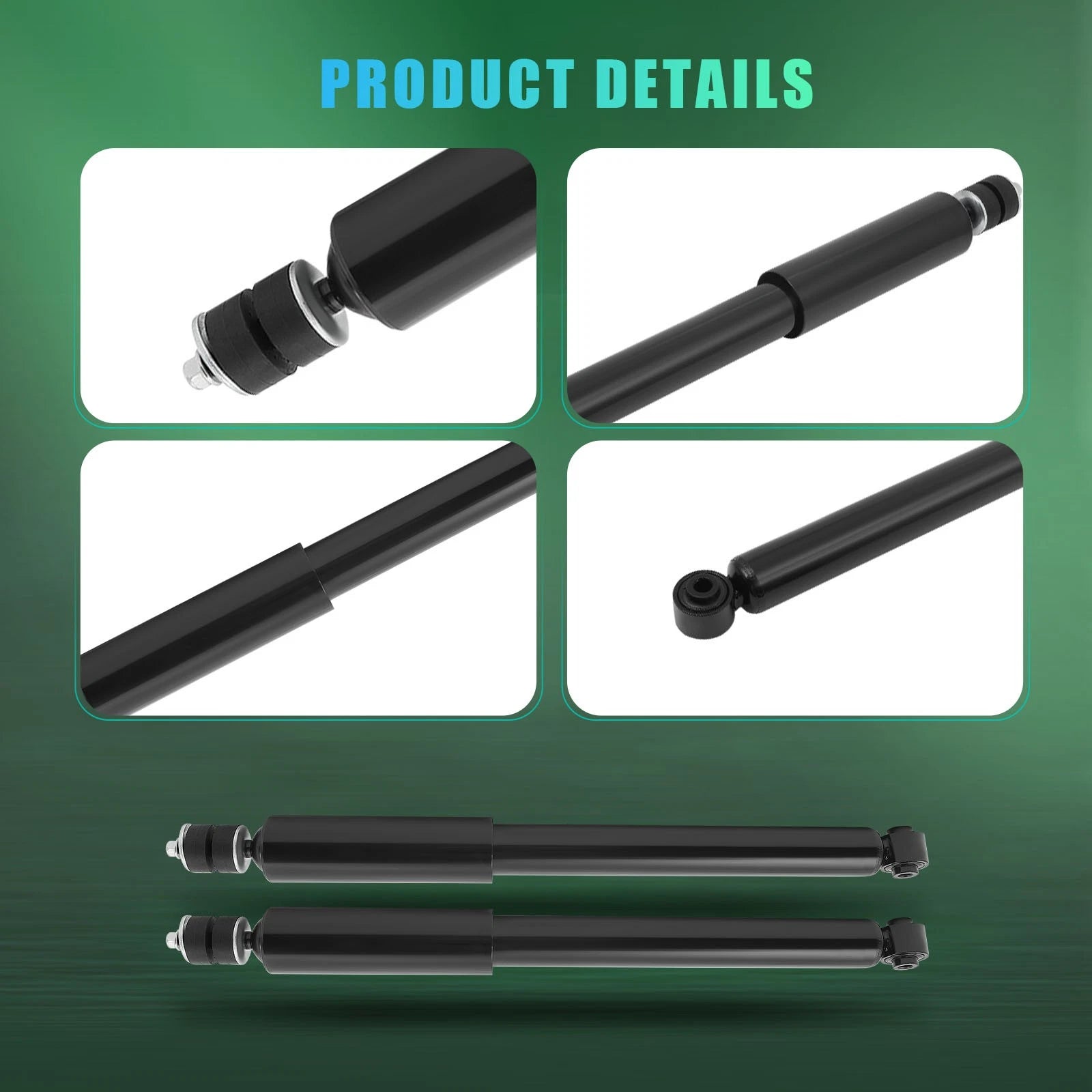 Set of 2 Rear Struts for Nissan Juke (2011–2017)