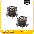 2X Rear Wheel Bearing Hub Assembly for Nissan Rogue (2008–2020) AWD