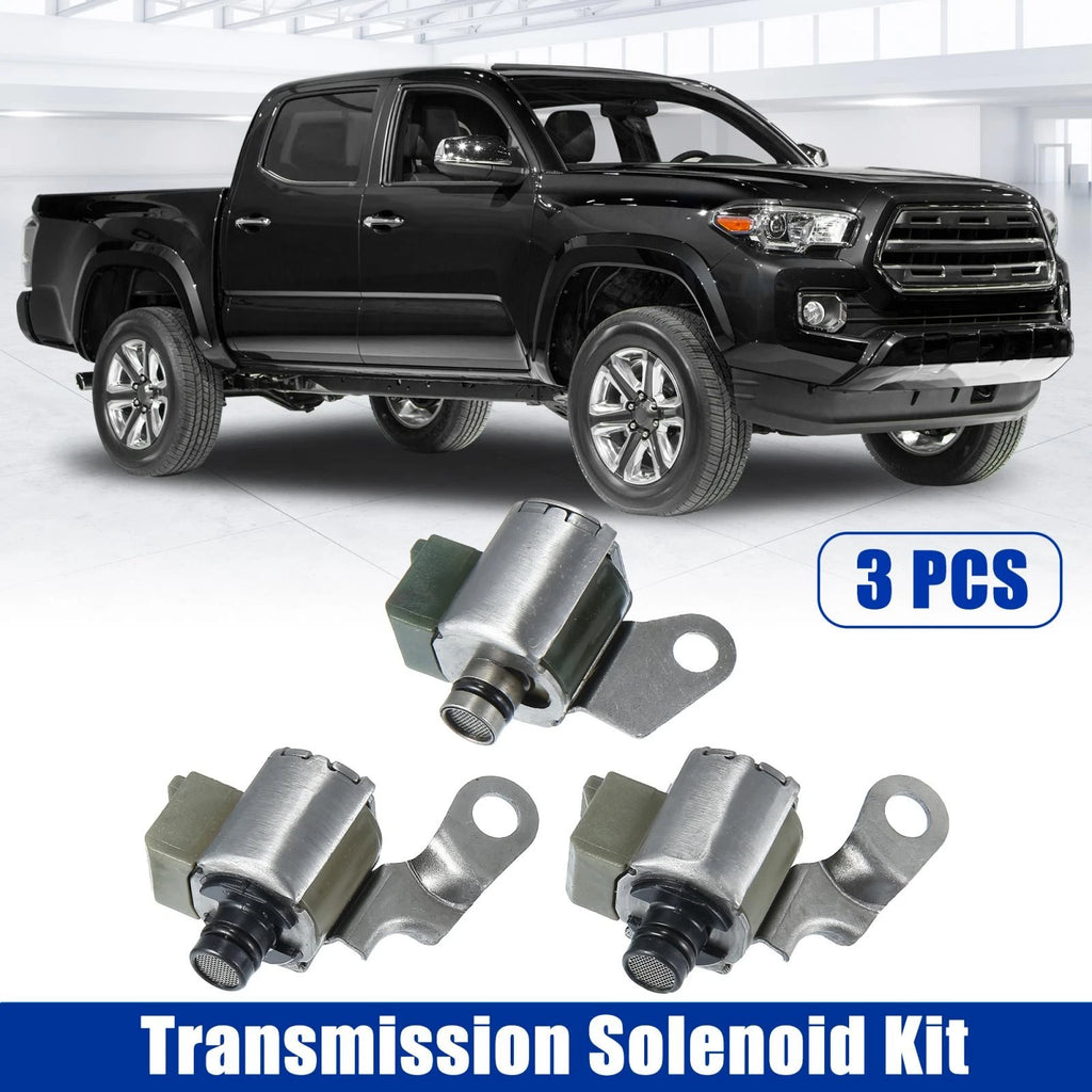 3Pcs Shift Lock Up Solenoid Kit No. 8542022080 for Toyota A340E 