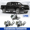3Pcs Shift Lock Up Solenoid Kit No. 8542022080 for Toyota A340E 