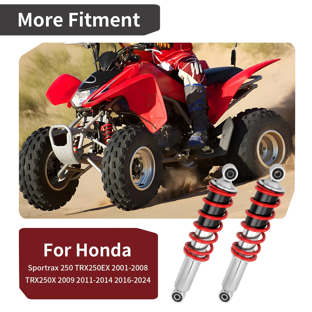 2X Front Shock Absorber for Honda Sportrax TRX250EX TRX250X (2001–2024) 51400-HN6-990