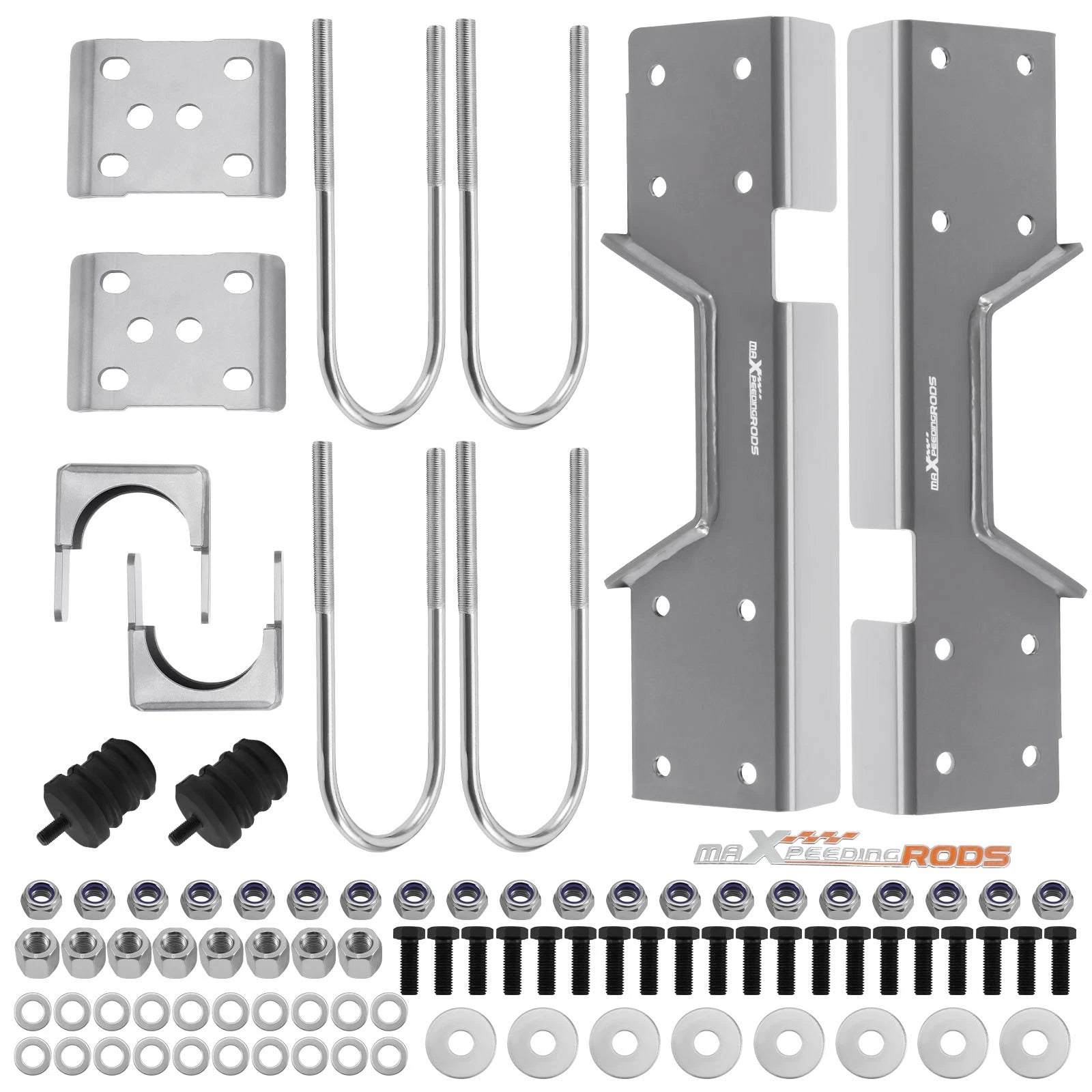 Rear 8" Drop Flip Kit for Chevy Silverado GMC Sierra C3500 (1988–2000) Steel