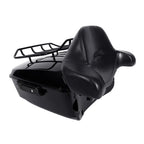 Backrest Mount Rack Light Speakers Plate for Harley Touring (2014–2026)