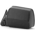 Replacement Black Driver Manual Remote Door Mirror for 1984-96 Jeep Cherokee