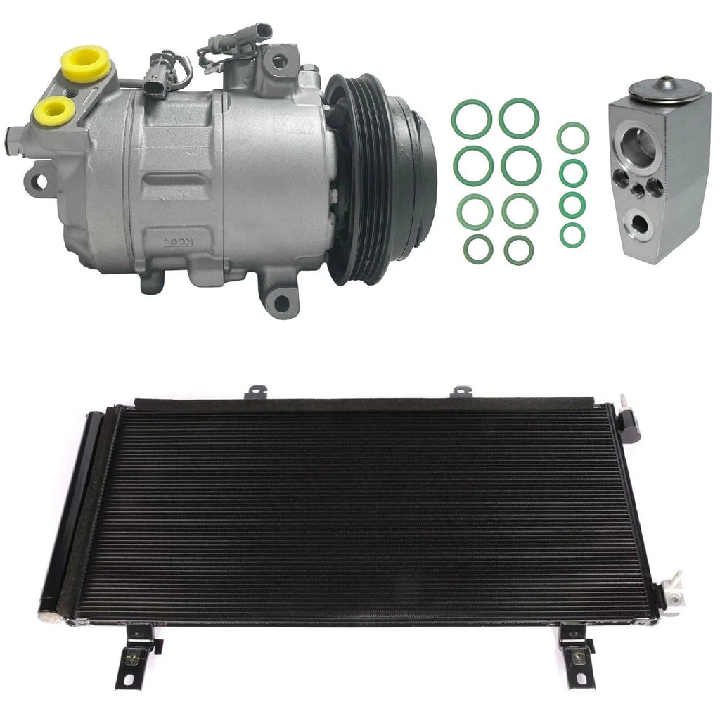 AC Compressor Kit With Condenser for Chevrolet Caprice 6.0L (2013–2013)