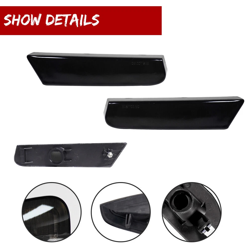 Smoked Side Marker Lights for Nissan Xterra (2002–2004)