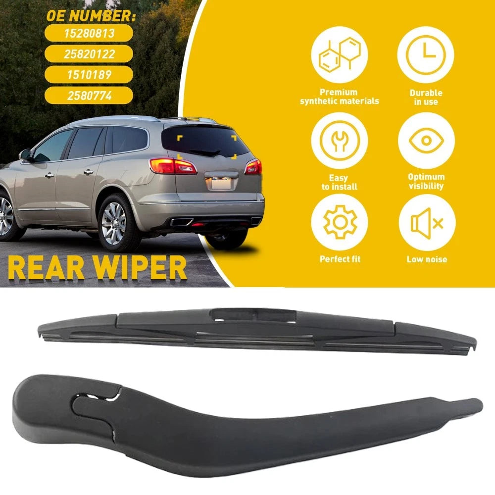 Rear Wiper Blade and Arm for Buick Enclave (2008–2017) EV