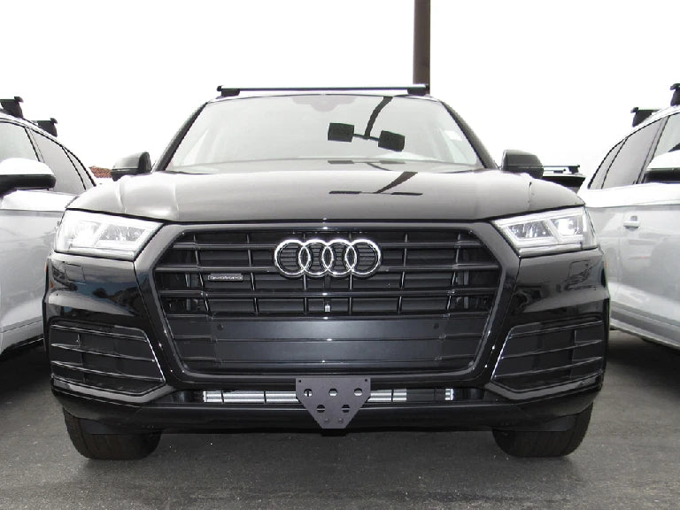 License Plate Bracket Metal for Audi Q5 (2018–2019) Removable