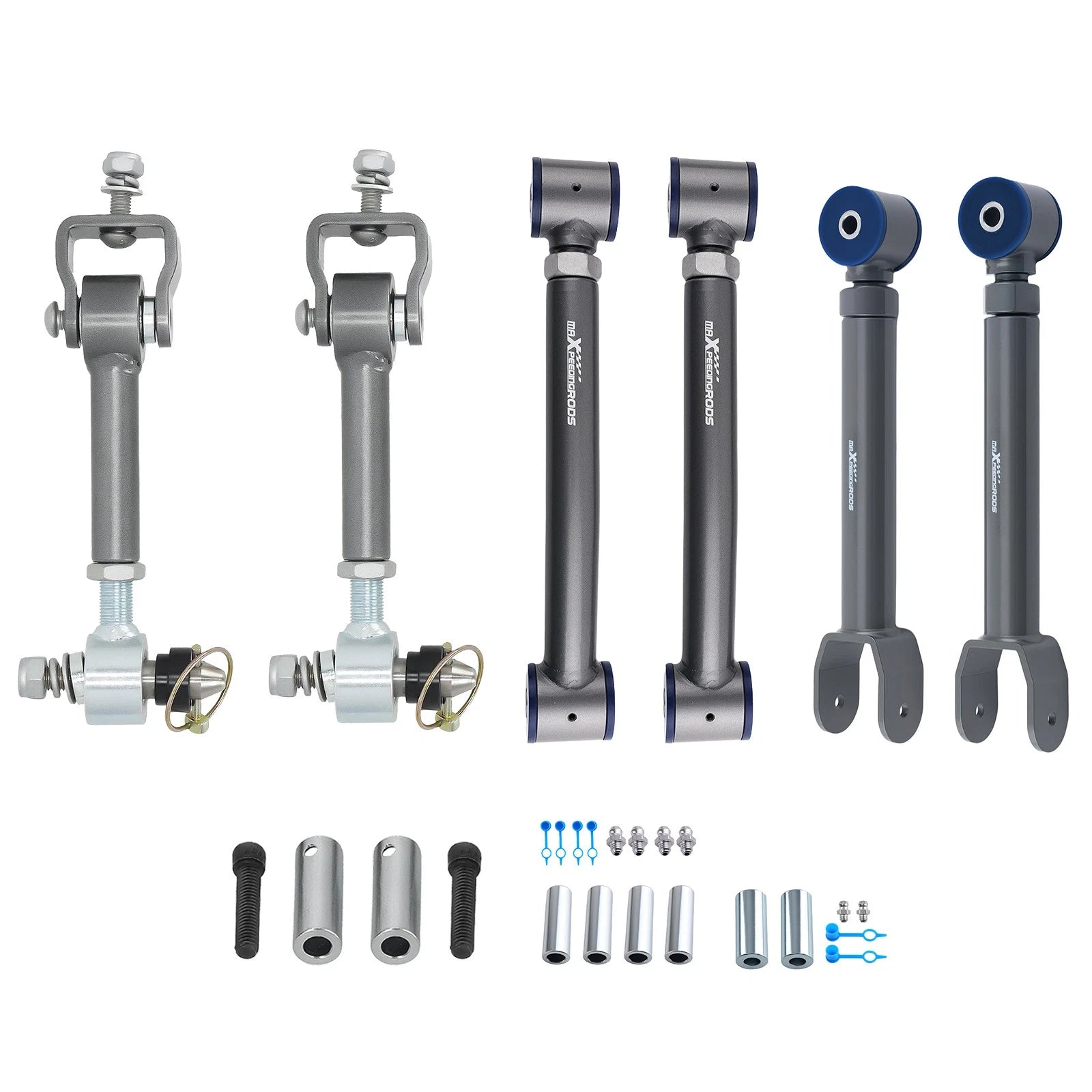 6PC Front Suspension Control Arms & Sway Bar Links for Jeep Cherokee XJ (1984–2001)
