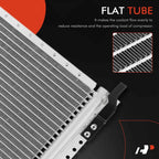 A/C Condenser with Bracket for Ford Mustang (1981-1986)