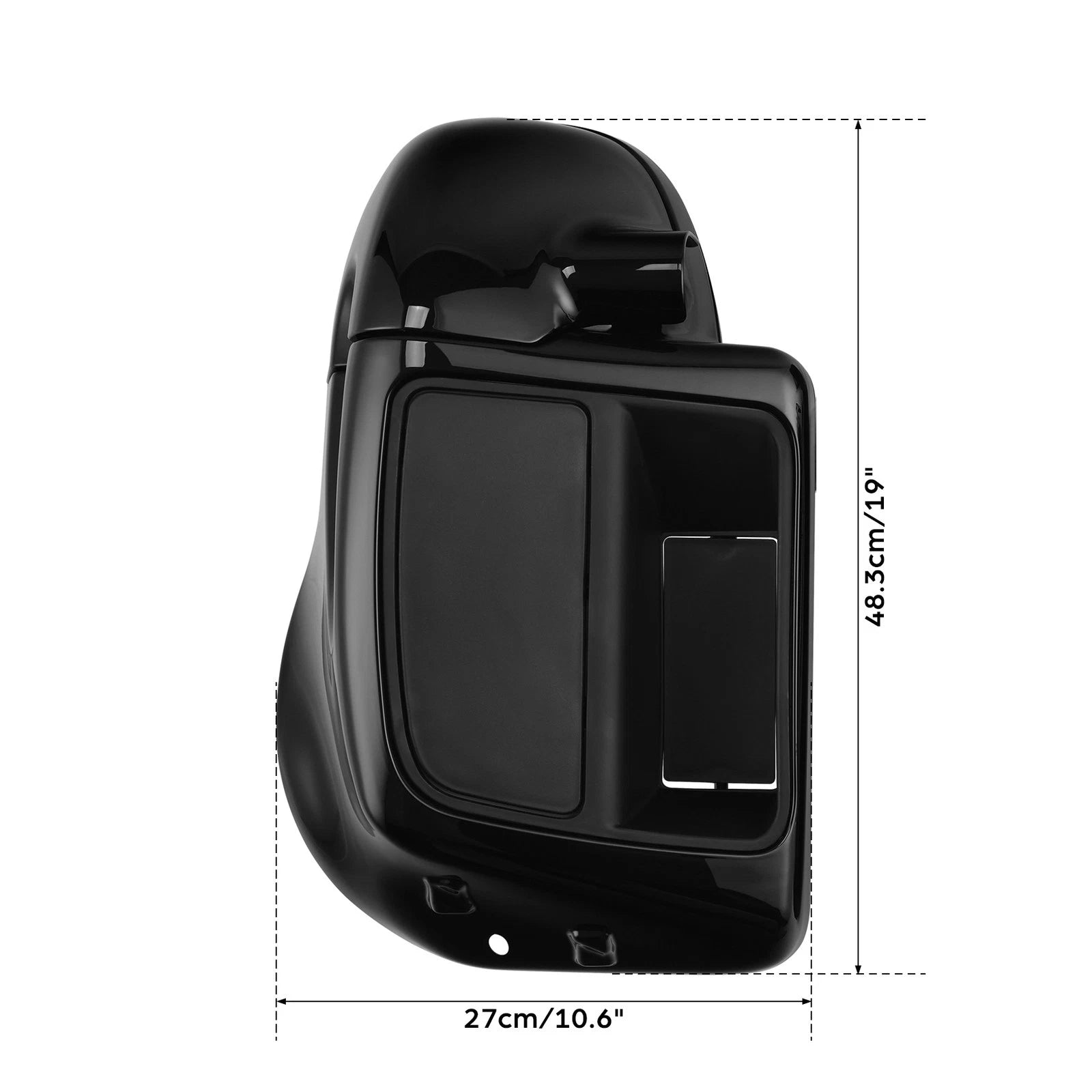 Lower Vented Leg Fairing Glove Box for Harley Street Road Glide (2014–2024)