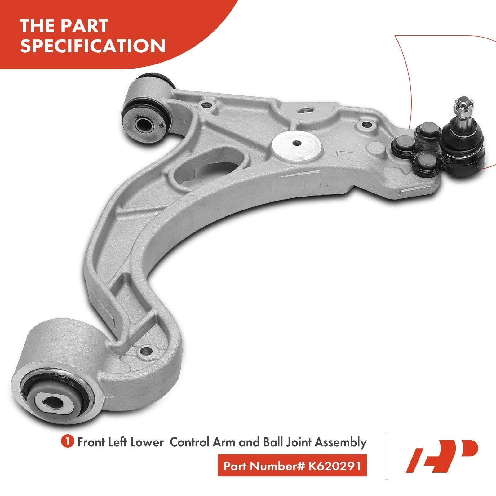 Set of 8 Front Lower Control Arm Ball Joints Tie Rod Ends for Buick Cadillac