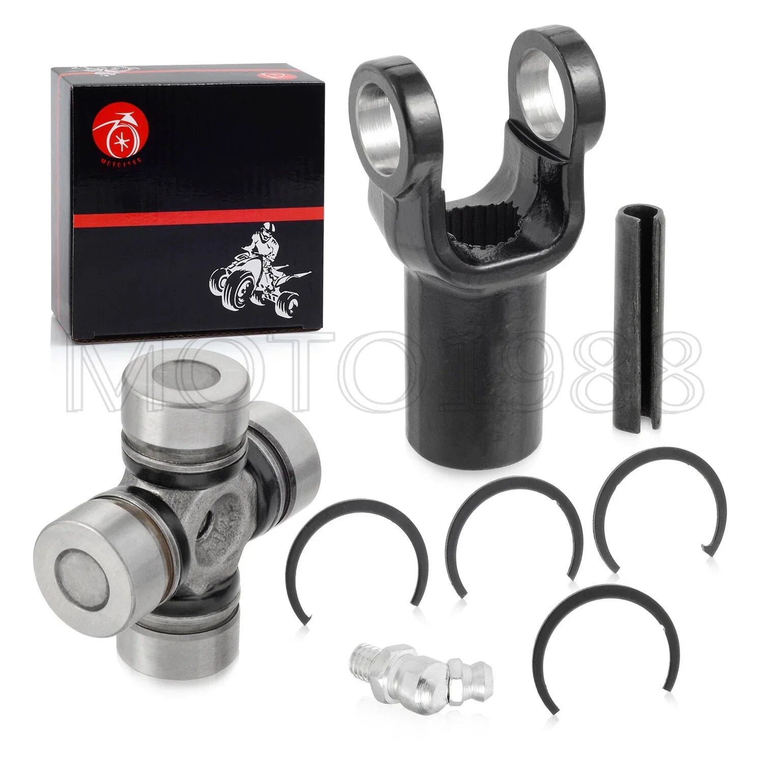 Front Drive Prop Shaft Yoke & U-Joint for Polaris Sportsman(YearRangeUnknown)