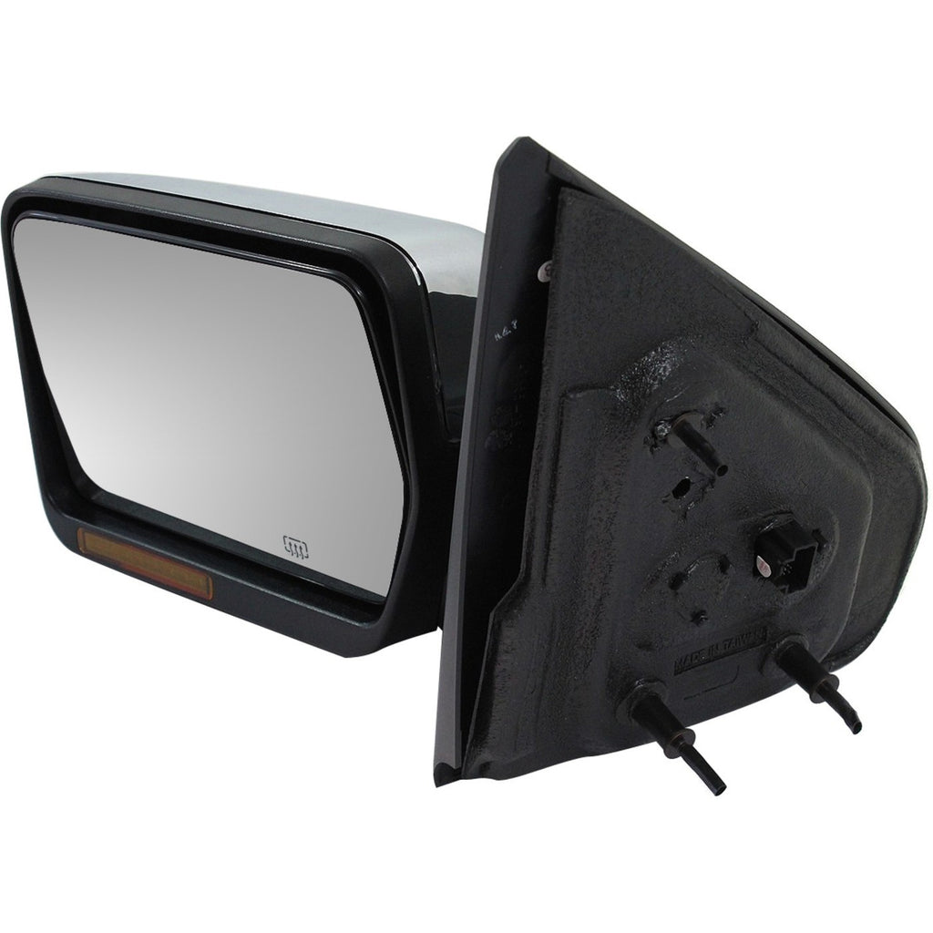 Power Mirror for Ford F-150 (2004–2006) Left Heated Manual Fold Chrome