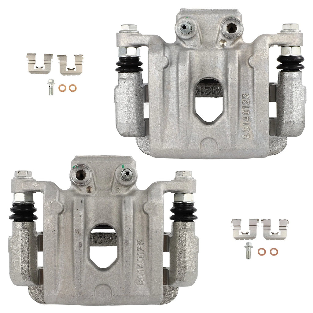 Set of 2 Rear Brake Calipers for Hyundai Santa Fe, Kia Sorento