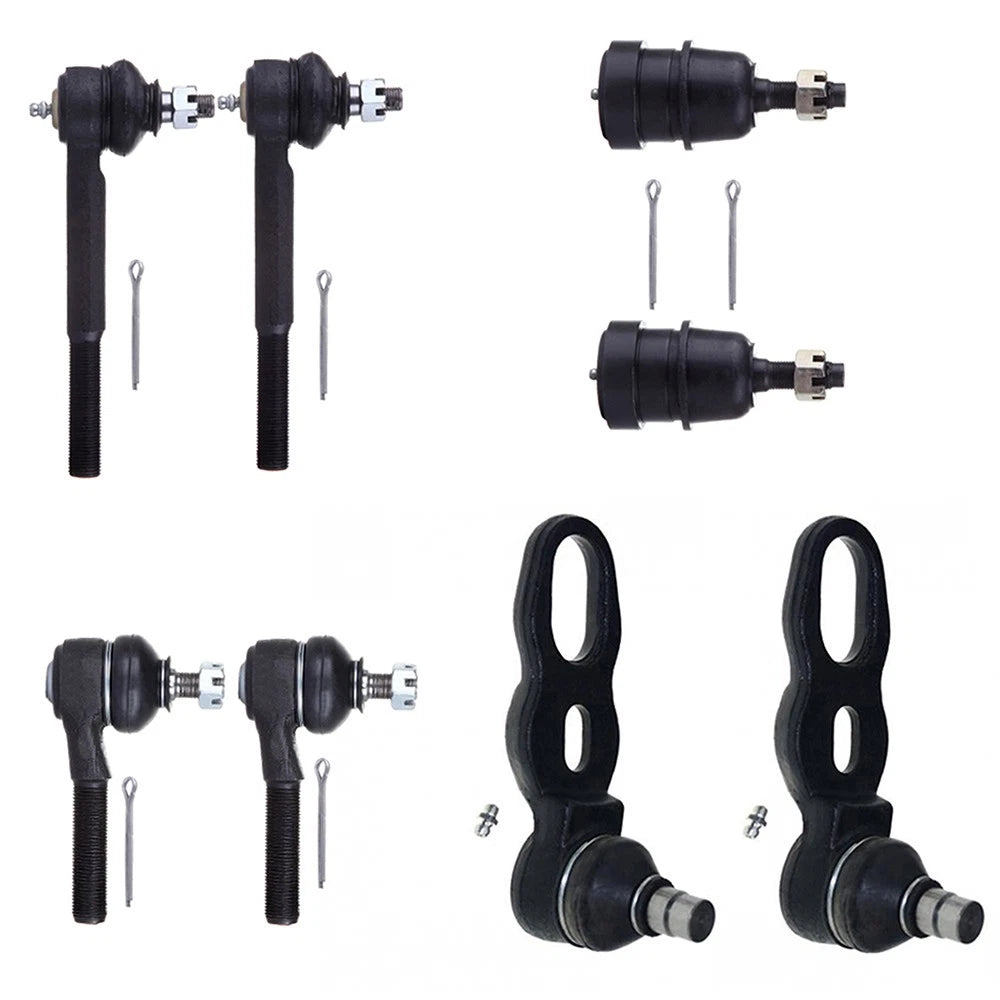 Set of 4 Ball Joints Tie Rod Ends for Ford Crown Victoria (1992–1994)